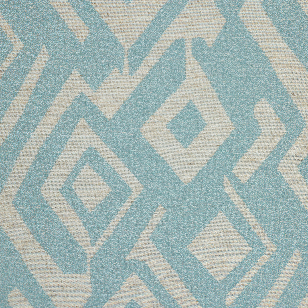 Forro cojín Jacquard azul beige
