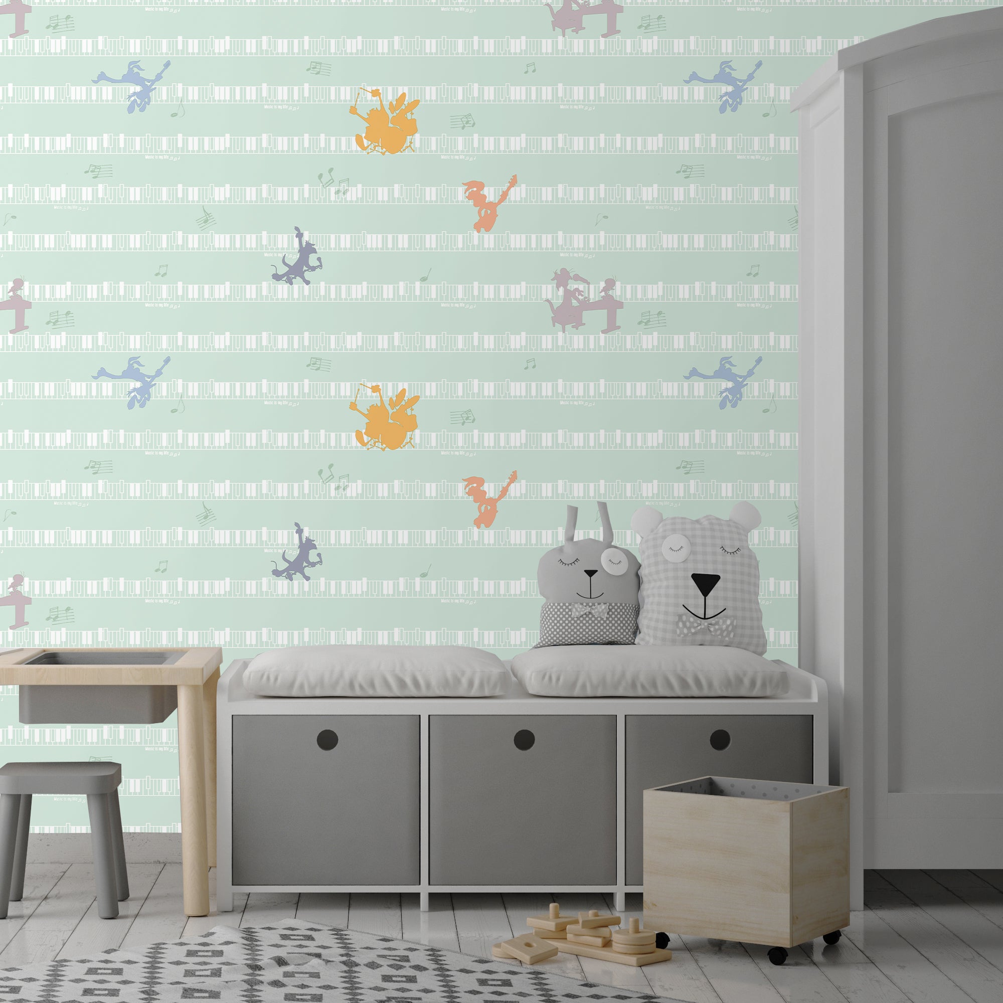 Papel de colgadura kids