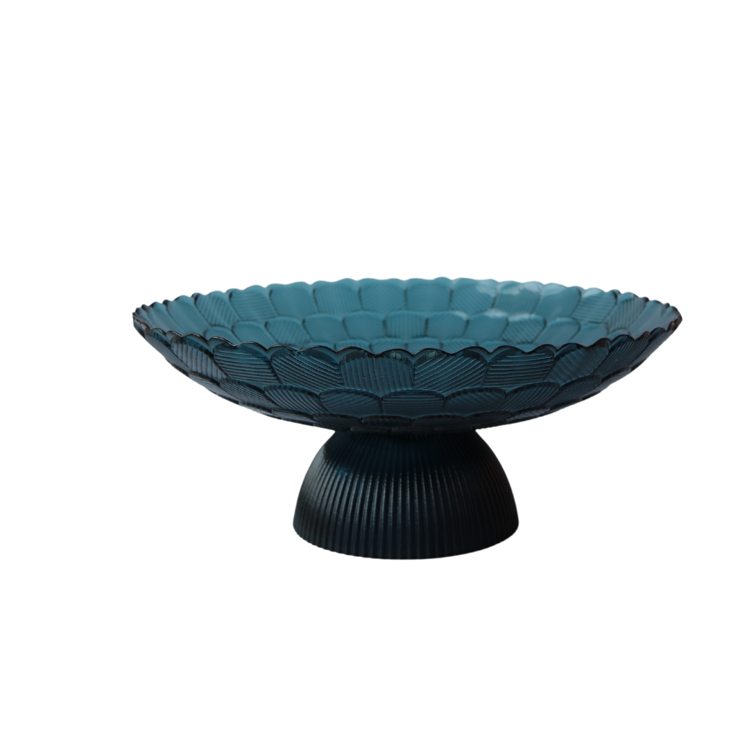 CENTRO DE MESA AZUL