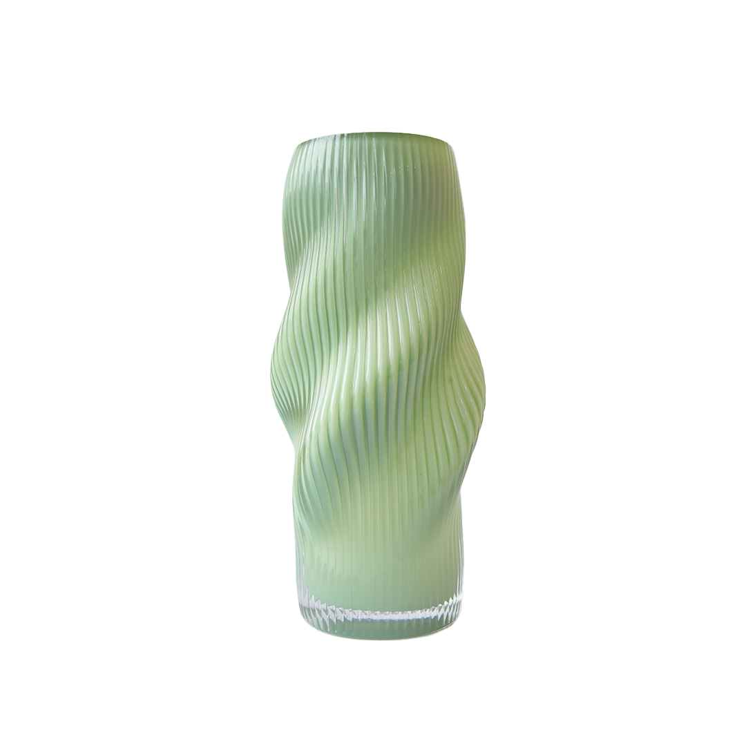 Florero verde