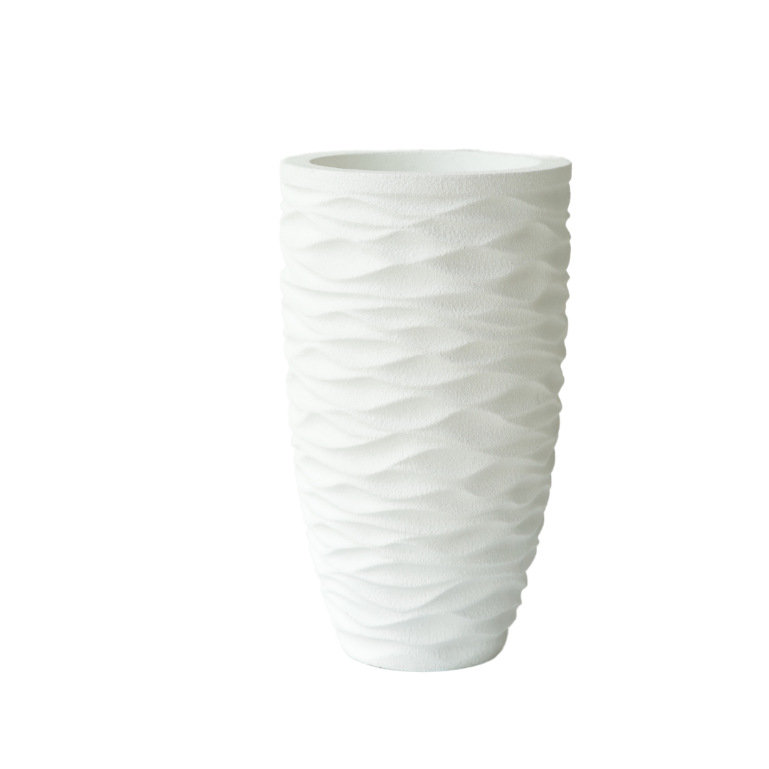 MACETA BLANCA