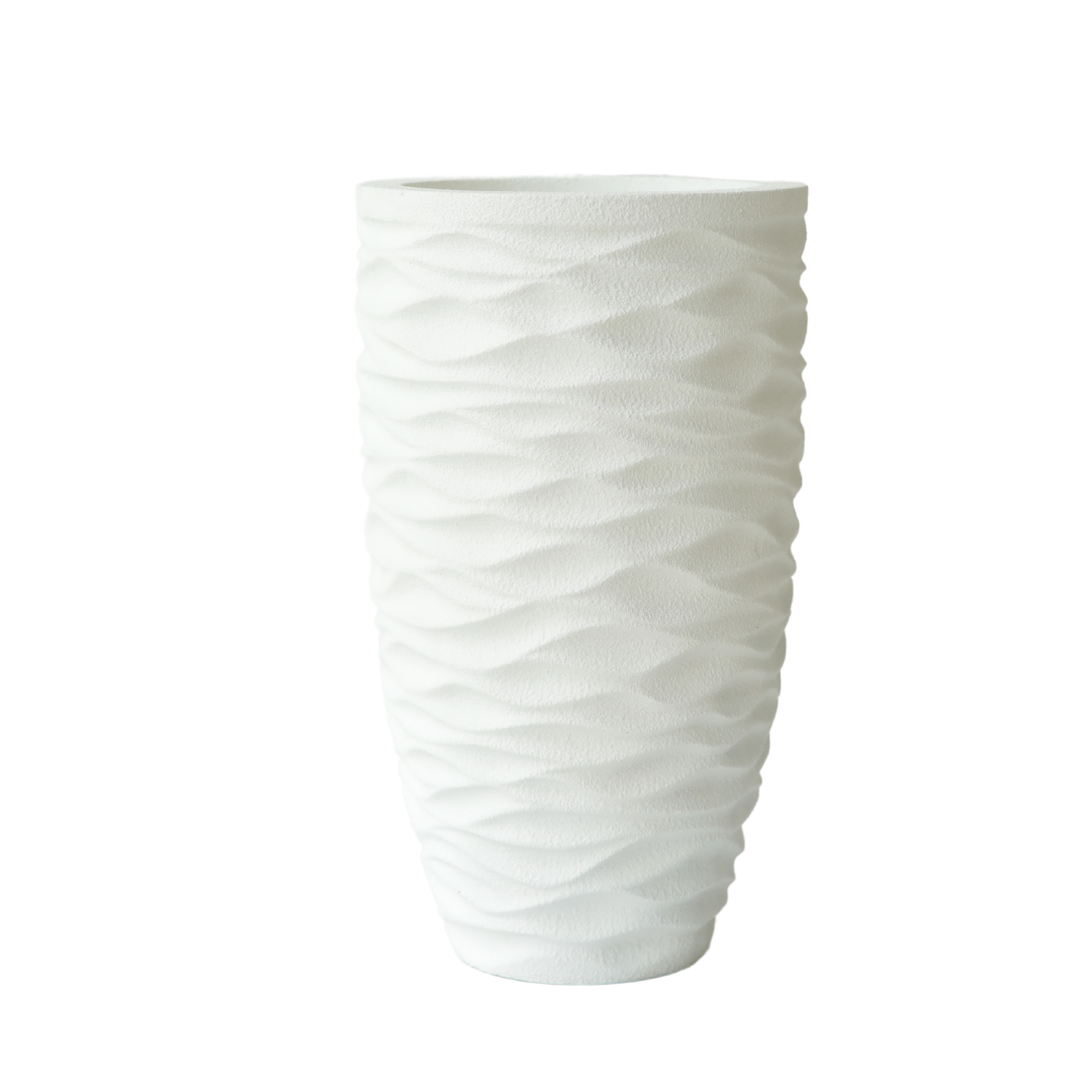 MACETA BLANCA