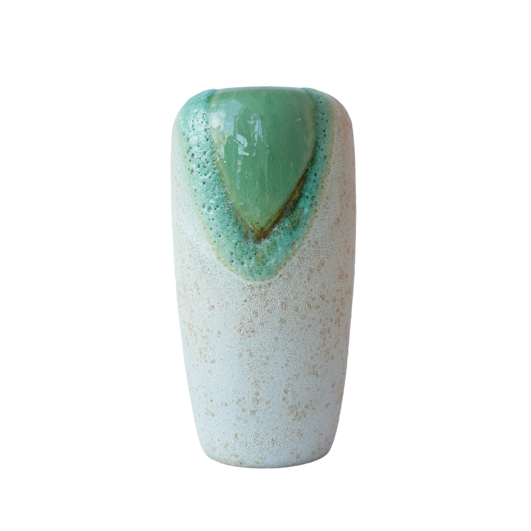 MACETA BLANCA VERDE