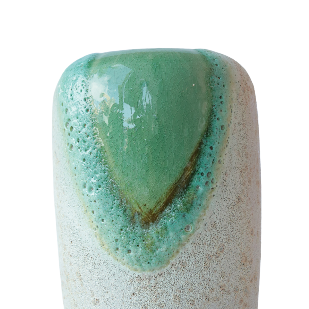 MACETA BLANCA VERDE